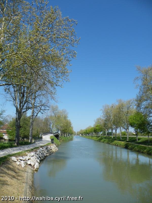 Canal du Midi à Montech Canal du Midi à Montech