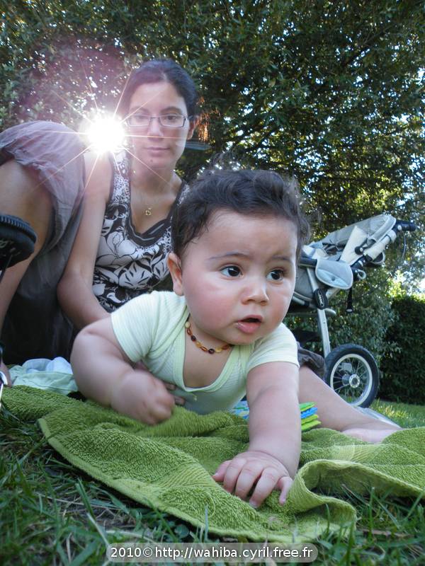 Noah et Wahiba au parc