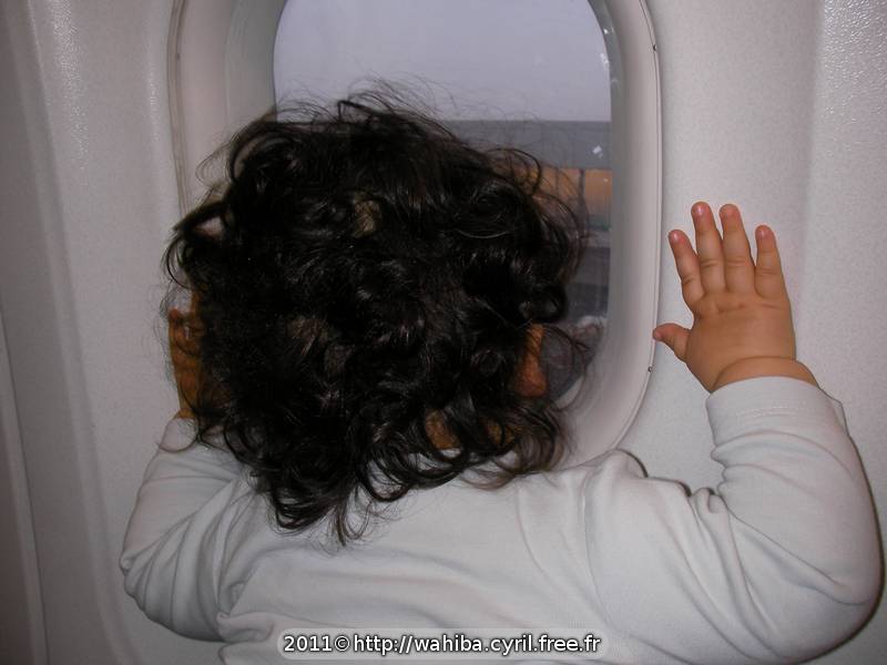 Premier voyage en avion